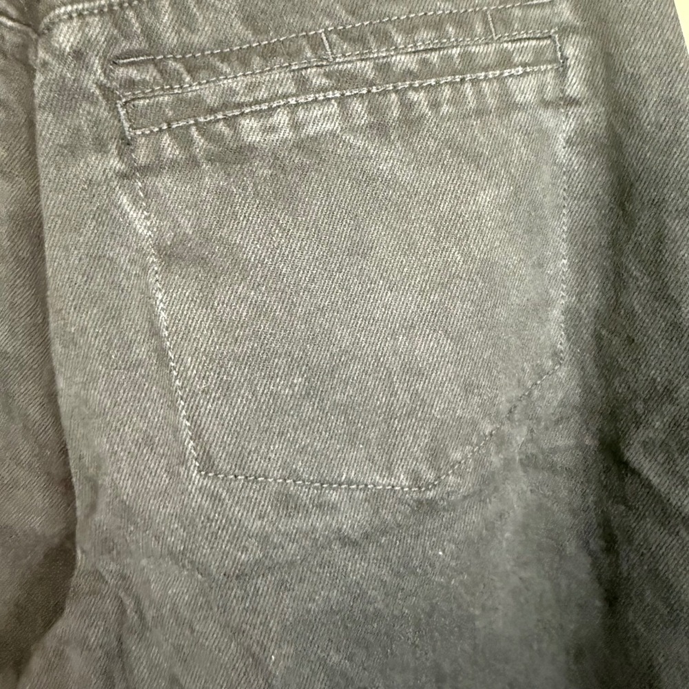 Paige NWT Portia Wide Leg Architecture Deep Caviar High Waist Jeans 29 Tall READ - Picture 12 of 12